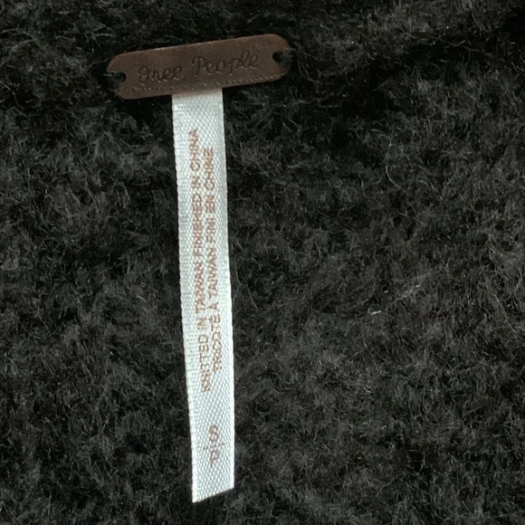 NWT Free People Black Sweater - Picture 9 of 16